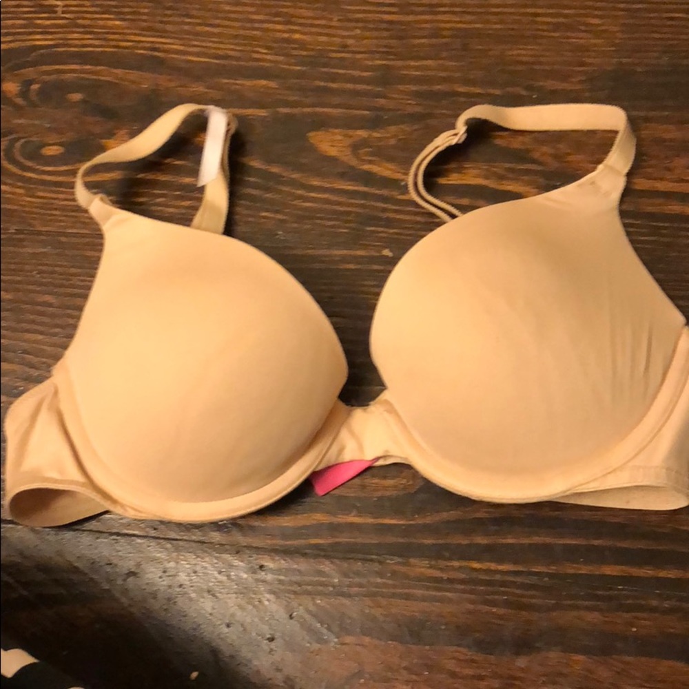 Pink bra